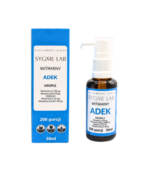 SYGME LAB Witamina ADEK w Kroplach 30 ml | Witaminy A D E K2 MK7
