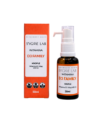 SYGME LAB Witamina D3 Krople dla Dzieci i Dorosłych Suplement 400IU 30 ml