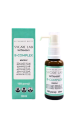 SYGME LAB Witamina B Complex krople 30 ml B1 B2 B3 B5 B6 B7 B9 B12