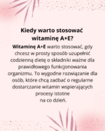 SYGME LAB Witamina A + E krople 30 ml A PLUS E - obrazek 3